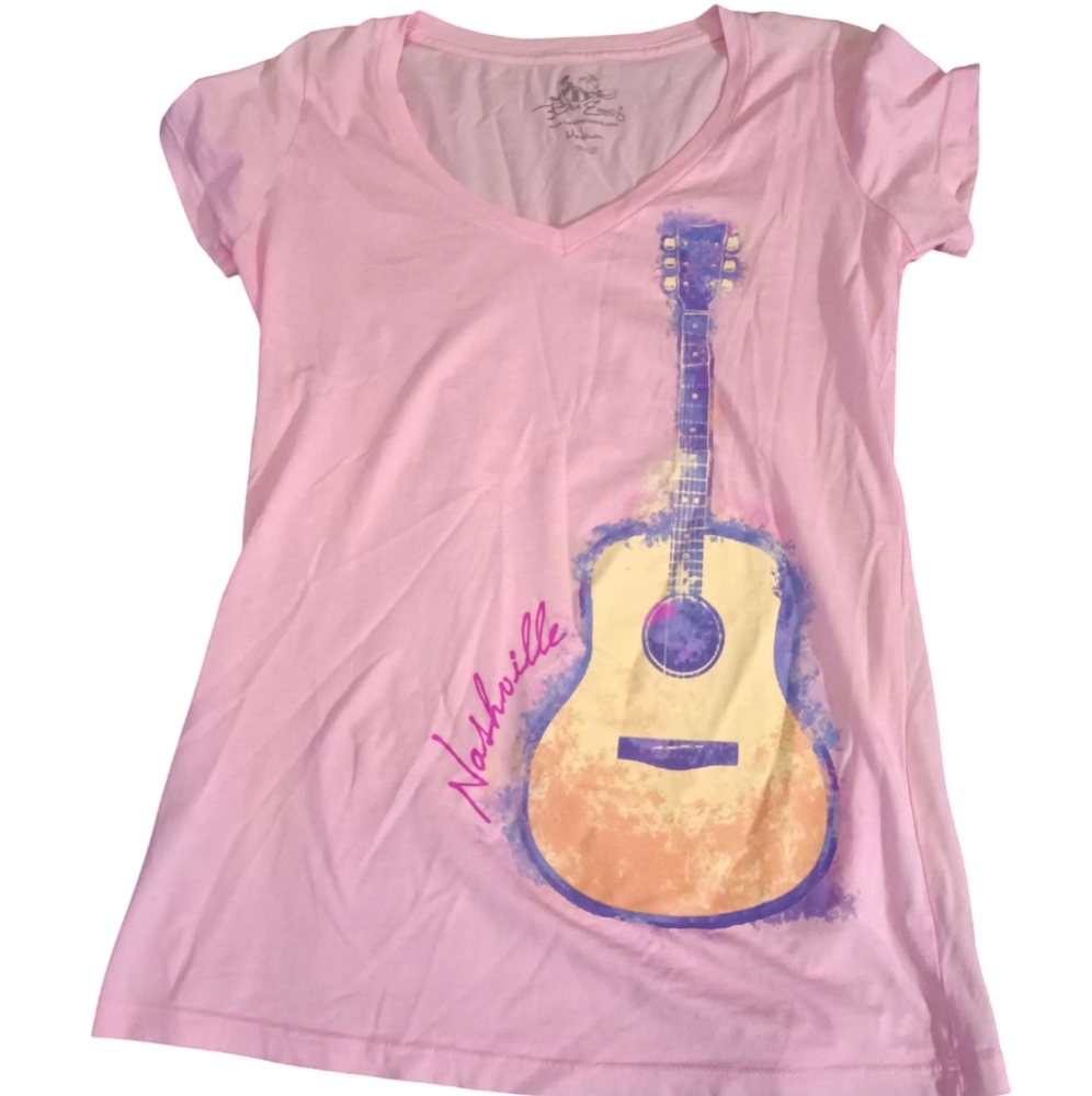 Nashville guitar tee shirt